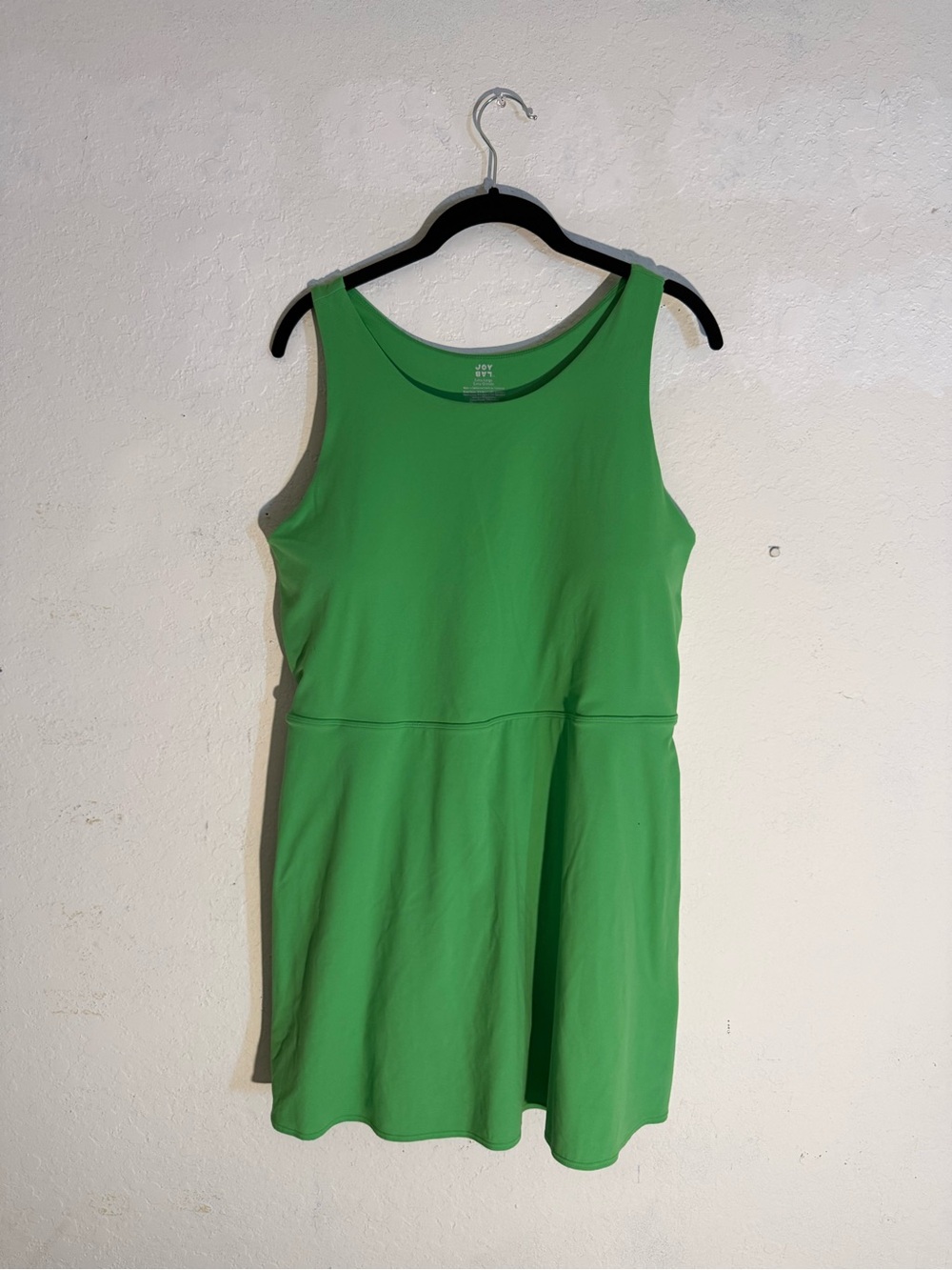 NWT | JoyLab Athletic Dress | Bright Green w/ Stripes | XL